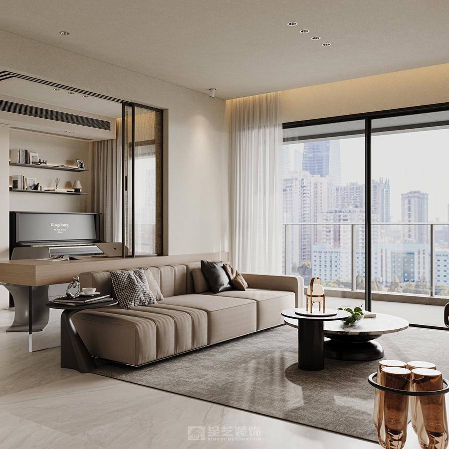 柔棕雅境，松弛感的現代輕奢居